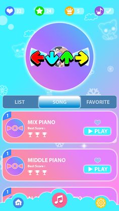 FNF MrBeast Funkin Piano tiles - Screenshot 1