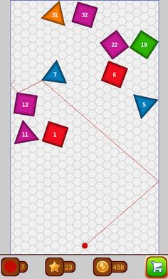 Bricks vs balls shooter - Screenshot 1
