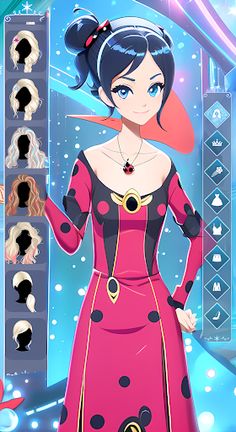 Spotted Superheroine Outfits - Screenshot 4