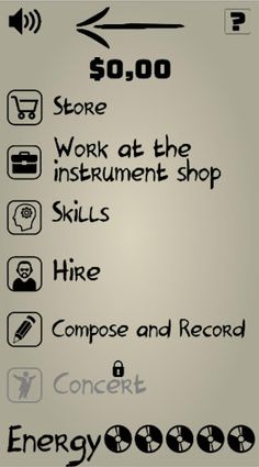 Musician's life - Screenshot 2