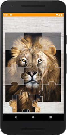 Jigsaw Puzzle Lions - Screenshot 1