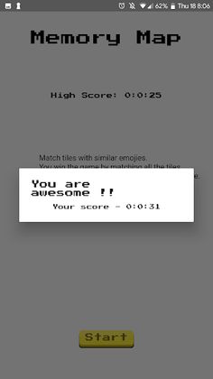 Memory Map Game - Screenshot 3