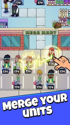 Market Craze: Merge Defense - Screenshot 2