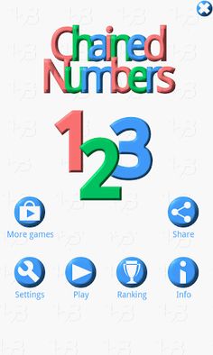 Chained Numbers - Screenshot 1