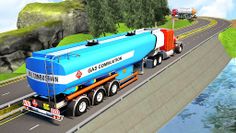 Oil Tanker Truck Driving 3D - Screenshot 2