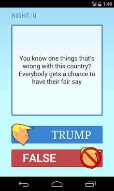 Trump or False - Screenshot 2