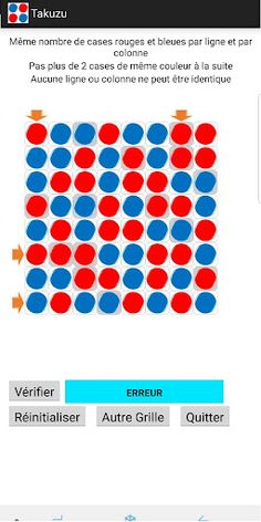 Takuzu 8x8 - Screenshot 4