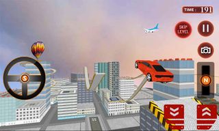 Crazy Driver Rooftop Run 3D - Screenshot 3