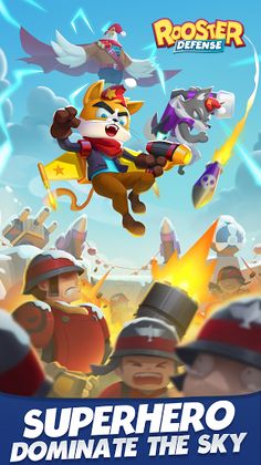 Rooster Defense - Screenshot 1