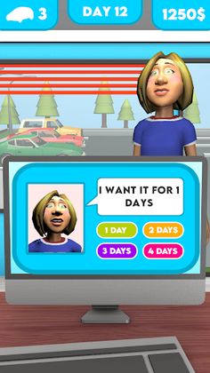 Car Rental 3D - Screenshot 3