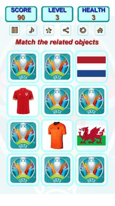 Brain game for Euro 2020 - Screenshot 4