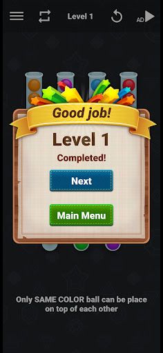 Ball Sort Puzzle 2023 - Screenshot 4