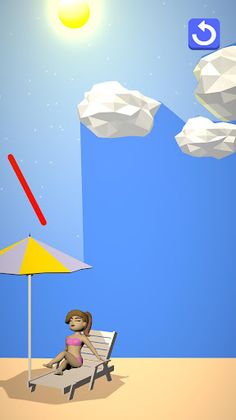 Sunbathing 3D - Screenshot 1