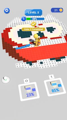 Pixel Color Cover 3D - Screenshot 3