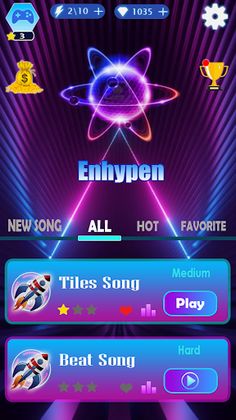 Enhypen Tiles Hop - Screenshot 1