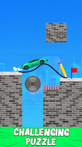 Draw Bridge Games-Save The Car - Screenshot 3