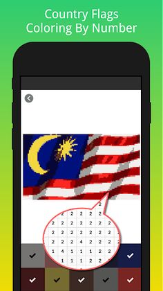 Flag Country Coloring ByNumber - Screenshot 2