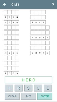 Anagram - Classic Puzzle Game - Screenshot 2