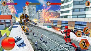 Fire Hero Robot: City Rescue - Screenshot 3