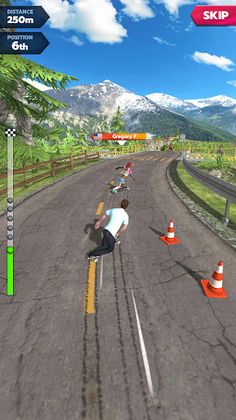 Downhill Race League - Screenshot 3