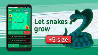 Idle Snake: Retro-style Game - Screenshot 2