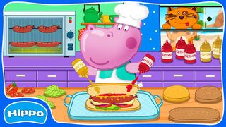 Cafe Hippo: Cooking game - Screenshot 3