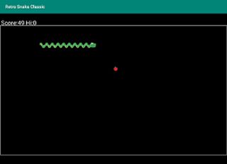 Retro Snake Classic - Screenshot 1