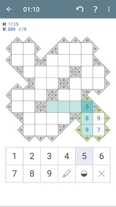Kakuro (Cross Sums) - Screenshot 1