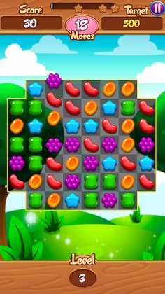 Jelly Candy - Free Match 3 Gam - Screenshot 4