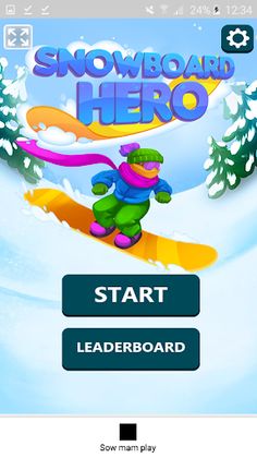 Snow man hero - Screenshot 1