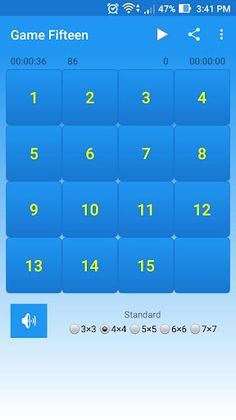 Game Fifteen - Screenshot 1