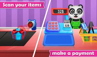 Panda Supermarket Shopping Fun - Screenshot 3