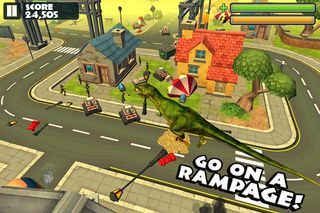Jurassic Rampage: Smash City - Screenshot 1