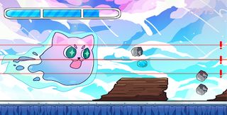 아쿠아 젤리 : Jump Casual Game - Screenshot 3