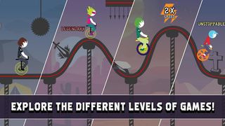 Stickman Wheel - Screenshot 1