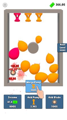 Balloon Slicer ASMR Clicker - Screenshot 2