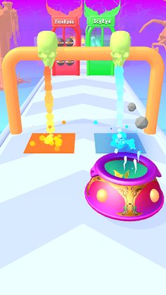 Mystic Mixing Monster Run Game - Screenshot 2