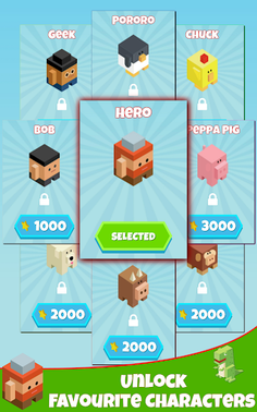 Blocky Roads™ - Screenshot 2