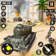 Tank Wars - Tank Battle Games - Screenshot 1