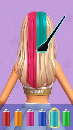 DIY 3D: Makeover Doll - Screenshot 3