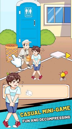 Help Him Find Toilet - Screenshot 1