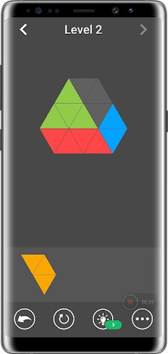 Paper Puzzle - Triangle Block - Screenshot 3