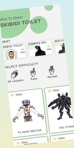 How to draw skibibi toilet - Screenshot 1