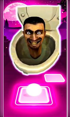 Piano Skibidi Toilet Tiles Hop - Screenshot 2