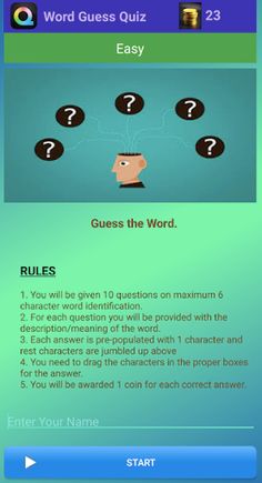 Word Guess Quiz - Screenshot 3