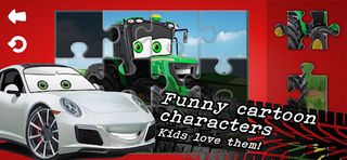 Cars puzzle for children - Screenshot 1