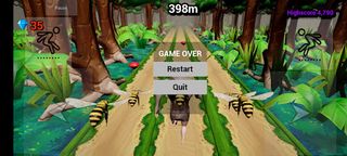 Stone age run - Screenshot 1