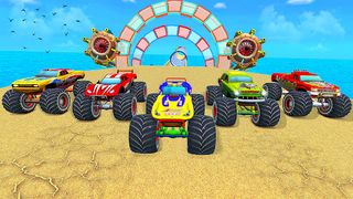 Monster Truck Racing Stunts - Screenshot 1