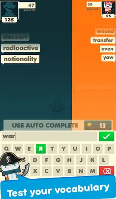 Word War - Word Battle Games - Screenshot 1