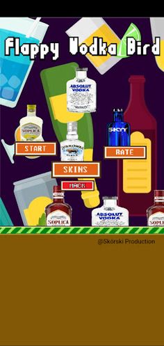 Flappy Vodka Bird - Screenshot 2